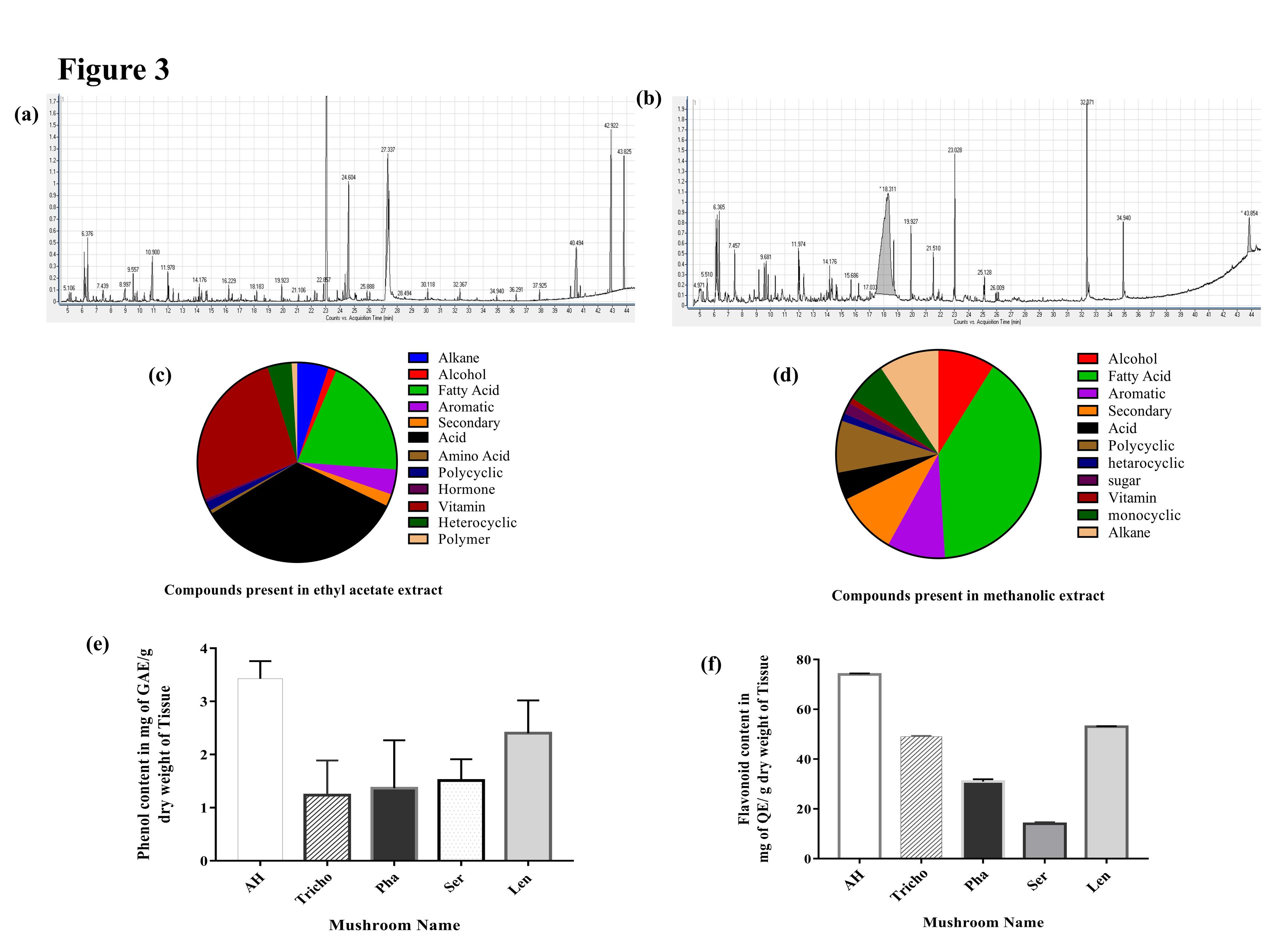 Assessment of the anti-leukemic and antioxidant potential of the methanol extract of a wild, edible, and novel mushroom, Astraeus hygrometricus, and unraveling its metabolomic profile